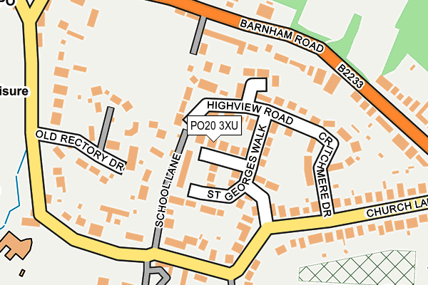 PO20 3XU map - OS OpenMap – Local (Ordnance Survey) PO20 3XU map - OS OpenMap – Local (Ordnance Survey)