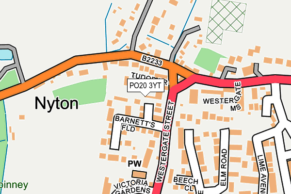 PO20 3YT map - OS OpenMap – Local (Ordnance Survey) PO20 3YT map - OS OpenMap – Local (Ordnance Survey)