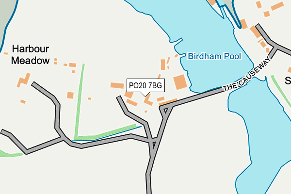 PO20 7BG map - OS OpenMap – Local (Ordnance Survey) PO20 7BG map - OS OpenMap – Local (Ordnance Survey)