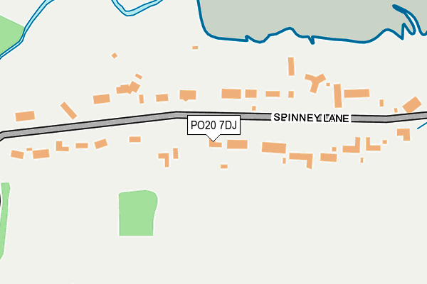 PO20 7DJ map - OS OpenMap – Local (Ordnance Survey) PO20 7DJ map - OS OpenMap – Local (Ordnance Survey)
