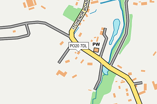 PO20 7DL map - OS OpenMap – Local (Ordnance Survey) PO20 7DL map - OS OpenMap – Local (Ordnance Survey)