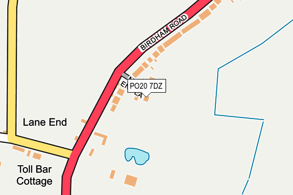 PO20 7DZ map - OS OpenMap – Local (Ordnance Survey) PO20 7DZ map - OS OpenMap – Local (Ordnance Survey)