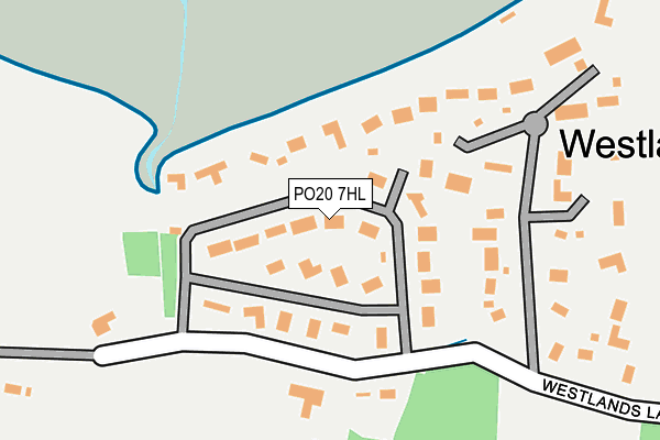 PO20 7HL map - OS OpenMap – Local (Ordnance Survey) PO20 7HL map - OS OpenMap – Local (Ordnance Survey)