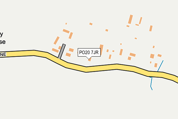 PO20 7JR map - OS OpenMap – Local (Ordnance Survey) PO20 7JR map - OS OpenMap – Local (Ordnance Survey)