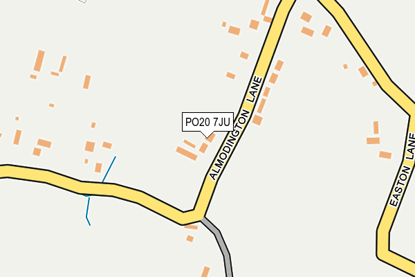 PO20 7JU map - OS OpenMap – Local (Ordnance Survey) PO20 7JU map - OS OpenMap – Local (Ordnance Survey)