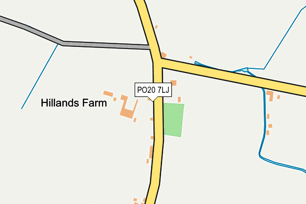 PO20 7LJ map - OS OpenMap – Local (Ordnance Survey) PO20 7LJ map - OS OpenMap – Local (Ordnance Survey)