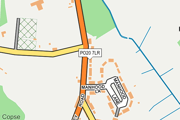 PO20 7LR map - OS OpenMap – Local (Ordnance Survey) PO20 7LR map - OS OpenMap – Local (Ordnance Survey)