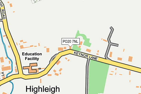 PO20 7NL map - OS OpenMap – Local (Ordnance Survey) PO20 7NL map - OS OpenMap – Local (Ordnance Survey)