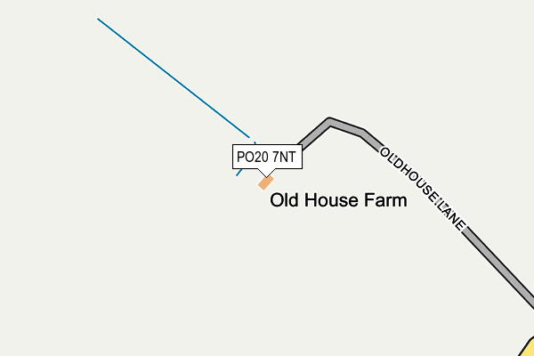 PO20 7NT map - OS OpenMap – Local (Ordnance Survey) PO20 7NT map - OS OpenMap – Local (Ordnance Survey)