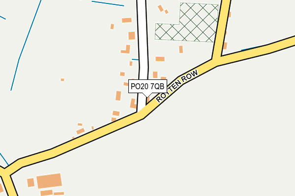 PO20 7QB map - OS OpenMap – Local (Ordnance Survey) PO20 7QB map - OS OpenMap – Local (Ordnance Survey)