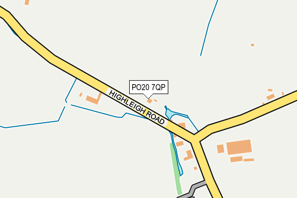 PO20 7QP map - OS OpenMap – Local (Ordnance Survey) PO20 7QP map - OS OpenMap – Local (Ordnance Survey)