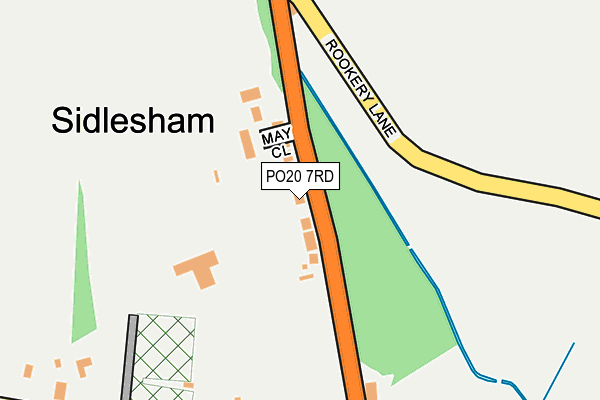 PO20 7RD map - OS OpenMap – Local (Ordnance Survey) PO20 7RD map - OS OpenMap – Local (Ordnance Survey)