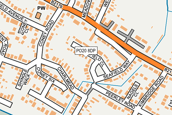 PO20 8DP map - OS OpenMap – Local (Ordnance Survey) PO20 8DP map - OS OpenMap – Local (Ordnance Survey)