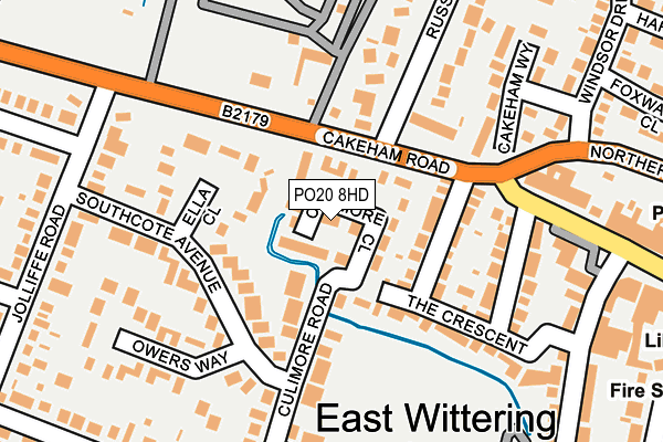 PO20 8HD map - OS OpenMap – Local (Ordnance Survey) PO20 8HD map - OS OpenMap – Local (Ordnance Survey)