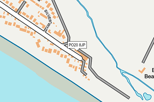PO20 8JP map - OS OpenMap – Local (Ordnance Survey) PO20 8JP map - OS OpenMap – Local (Ordnance Survey)