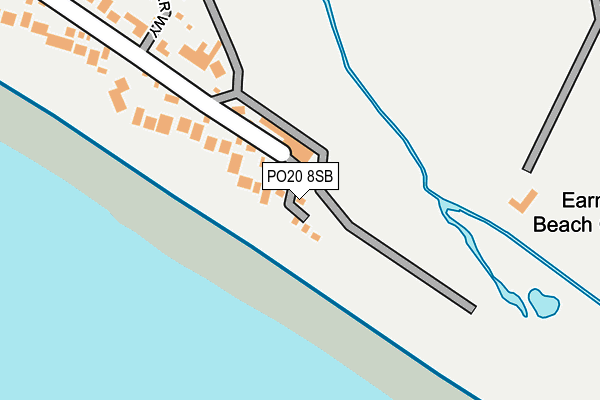 PO20 8SB map - OS OpenMap – Local (Ordnance Survey) PO20 8SB map - OS OpenMap – Local (Ordnance Survey)