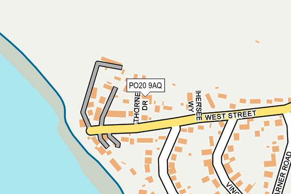 PO20 9AQ map - OS OpenMap – Local (Ordnance Survey)