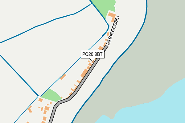 PO20 9BT map - OS OpenMap – Local (Ordnance Survey) PO20 9BT map - OS OpenMap – Local (Ordnance Survey)