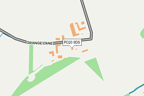 PO20 9DS map - OS OpenMap – Local (Ordnance Survey) PO20 9DS map - OS OpenMap – Local (Ordnance Survey)