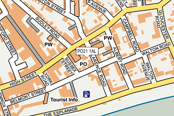 PO21 1AL map - OS OpenMap – Local (Ordnance Survey) PO21 1AL map - OS OpenMap – Local (Ordnance Survey)