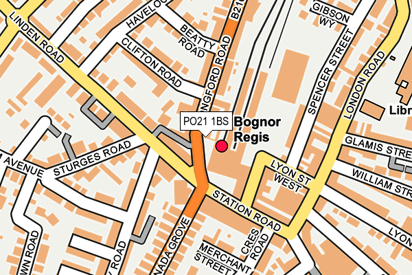 PO21 1BS map - OS OpenMap – Local (Ordnance Survey) PO21 1BS map - OS OpenMap – Local (Ordnance Survey)