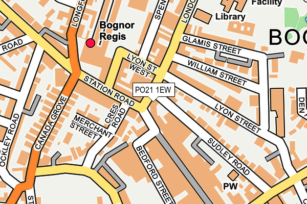 PO21 1EW map - OS OpenMap – Local (Ordnance Survey) PO21 1EW map - OS OpenMap – Local (Ordnance Survey)