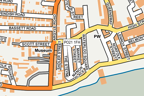 PO21 1FH map - OS OpenMap – Local (Ordnance Survey) PO21 1FH map - OS OpenMap – Local (Ordnance Survey)