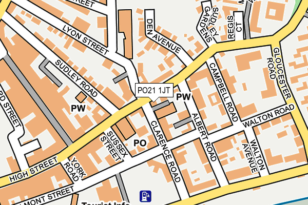 PO21 1JT map - OS OpenMap – Local (Ordnance Survey) PO21 1JT map - OS OpenMap – Local (Ordnance Survey)