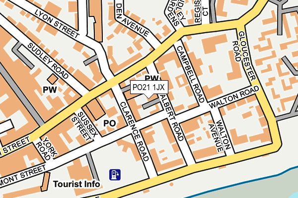 PO21 1JX map - OS OpenMap – Local (Ordnance Survey) PO21 1JX map - OS OpenMap – Local (Ordnance Survey)