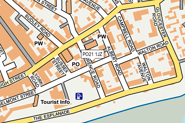 PO21 1JZ map - OS OpenMap – Local (Ordnance Survey) PO21 1JZ map - OS OpenMap – Local (Ordnance Survey)