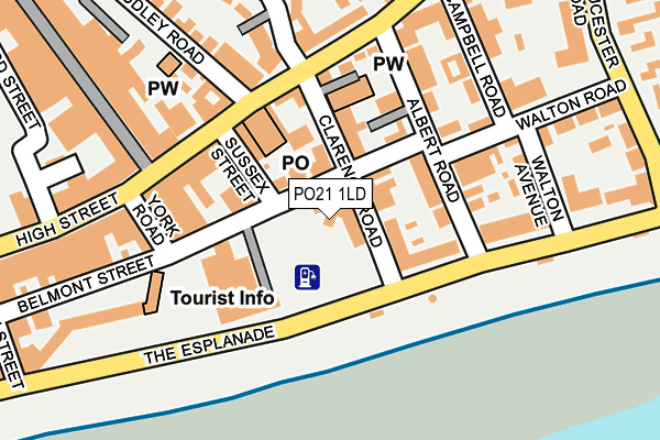 PO21 1LD map - OS OpenMap – Local (Ordnance Survey) PO21 1LD map - OS OpenMap – Local (Ordnance Survey)