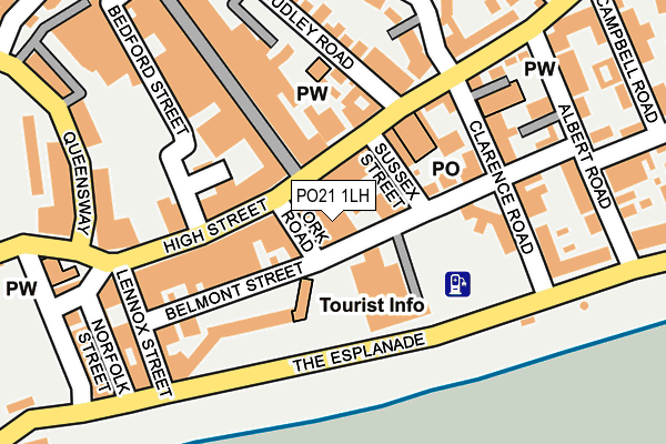 PO21 1LH map - OS OpenMap – Local (Ordnance Survey) PO21 1LH map - OS OpenMap – Local (Ordnance Survey)