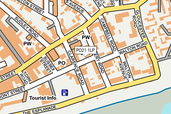 PO21 1LP map - OS OpenMap – Local (Ordnance Survey) PO21 1LP map - OS OpenMap – Local (Ordnance Survey)