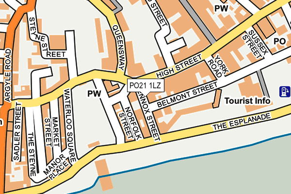 PO21 1LZ map - OS OpenMap – Local (Ordnance Survey) PO21 1LZ map - OS OpenMap – Local (Ordnance Survey)