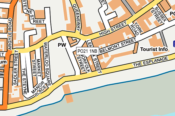 PO21 1NB map - OS OpenMap – Local (Ordnance Survey) PO21 1NB map - OS OpenMap – Local (Ordnance Survey)
