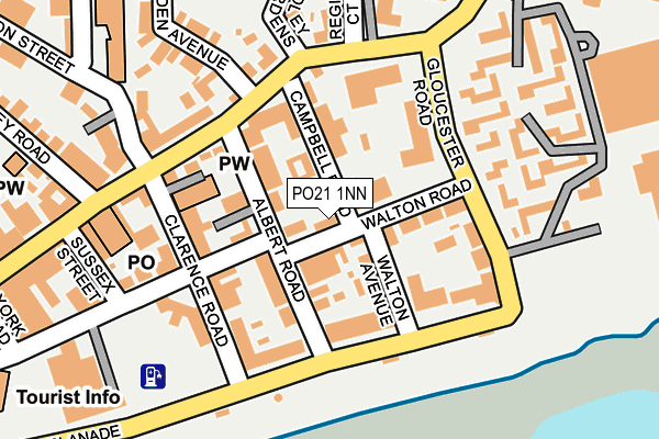 PO21 1NN map - OS OpenMap – Local (Ordnance Survey) PO21 1NN map - OS OpenMap – Local (Ordnance Survey)