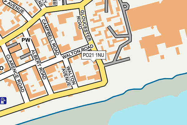 PO21 1NU map - OS OpenMap – Local (Ordnance Survey) PO21 1NU map - OS OpenMap – Local (Ordnance Survey)