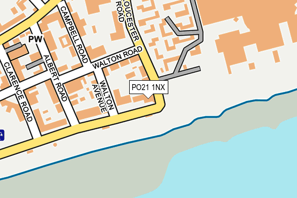 PO21 1NX map - OS OpenMap – Local (Ordnance Survey) PO21 1NX map - OS OpenMap – Local (Ordnance Survey)