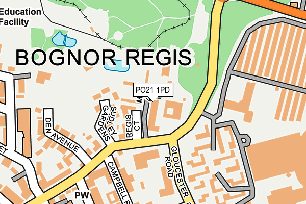 PO21 1PD map - OS OpenMap – Local (Ordnance Survey) PO21 1PD map - OS OpenMap – Local (Ordnance Survey)