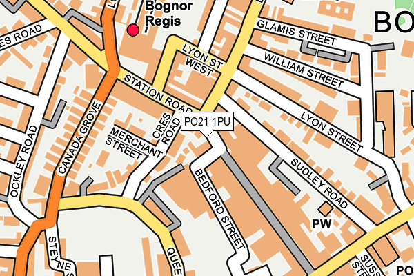 PO21 1PU map - OS OpenMap – Local (Ordnance Survey) PO21 1PU map - OS OpenMap – Local (Ordnance Survey)