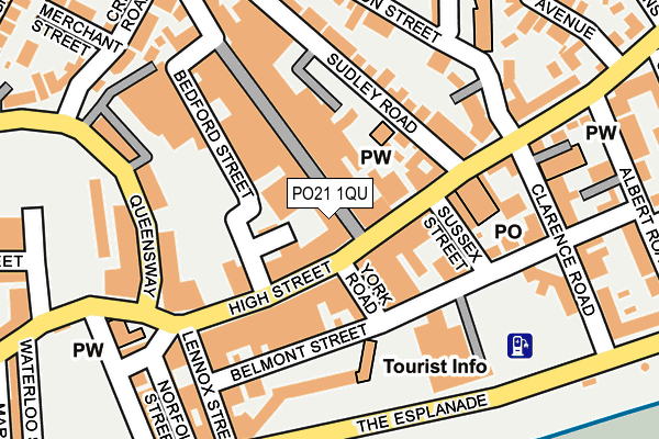PO21 1QU map - OS OpenMap – Local (Ordnance Survey) PO21 1QU map - OS OpenMap – Local (Ordnance Survey)