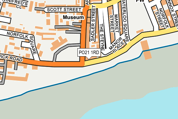PO21 1RD map - OS OpenMap – Local (Ordnance Survey) PO21 1RD map - OS OpenMap – Local (Ordnance Survey)