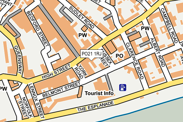 PO21 1RJ map - OS OpenMap – Local (Ordnance Survey) PO21 1RJ map - OS OpenMap – Local (Ordnance Survey)