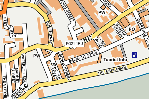 PO21 1RU map - OS OpenMap – Local (Ordnance Survey) PO21 1RU map - OS OpenMap – Local (Ordnance Survey)