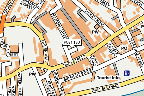 PO21 1SD map - OS OpenMap – Local (Ordnance Survey) PO21 1SD map - OS OpenMap – Local (Ordnance Survey)