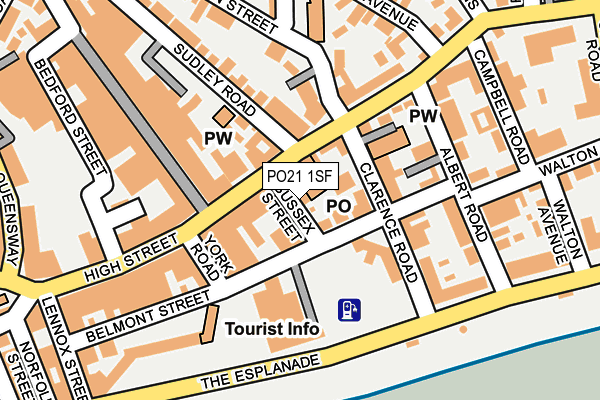 PO21 1SF map - OS OpenMap – Local (Ordnance Survey) PO21 1SF map - OS OpenMap – Local (Ordnance Survey)