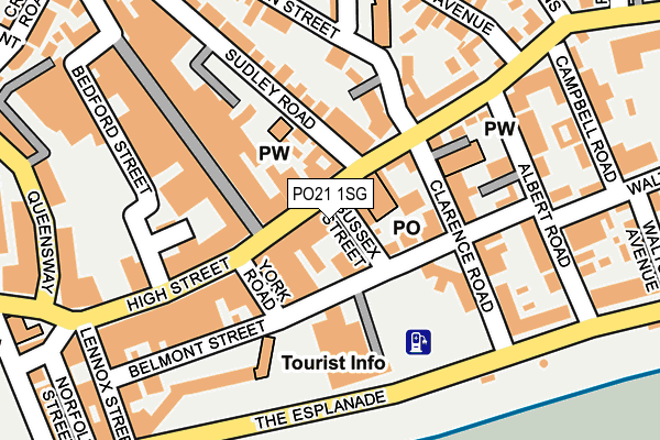 PO21 1SG map - OS OpenMap – Local (Ordnance Survey) PO21 1SG map - OS OpenMap – Local (Ordnance Survey)