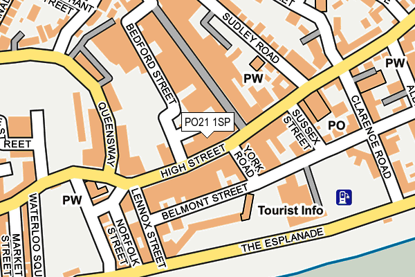 PO21 1SP map - OS OpenMap – Local (Ordnance Survey) PO21 1SP map - OS OpenMap – Local (Ordnance Survey)