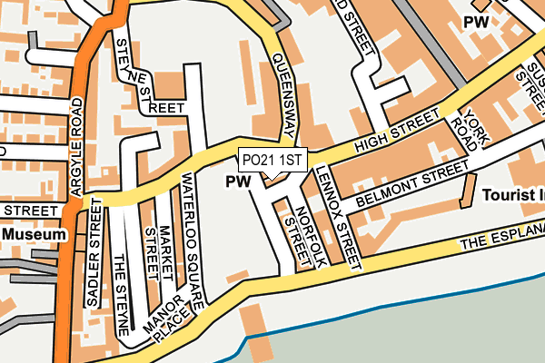 PO21 1ST map - OS OpenMap – Local (Ordnance Survey) PO21 1ST map - OS OpenMap – Local (Ordnance Survey)