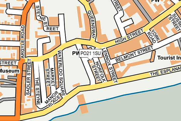 PO21 1SU map - OS OpenMap – Local (Ordnance Survey) PO21 1SU map - OS OpenMap – Local (Ordnance Survey)